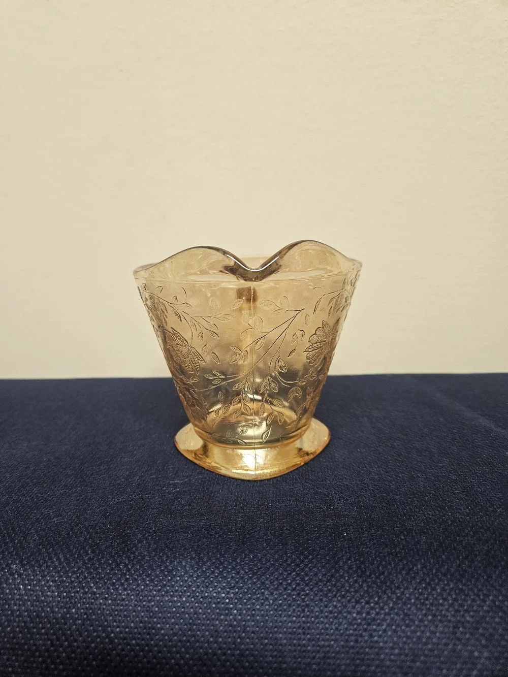 1950s Jeanette Creamer Pitcher with Handle